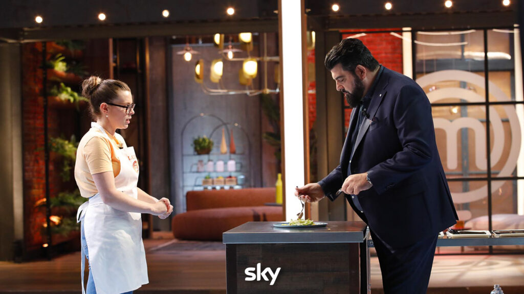 Laura alla Mystery Box di Masterchef 14 - Immagini concesse da Sky Italia