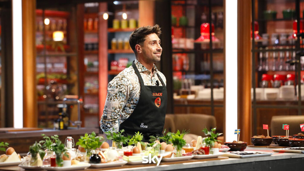 Simone al Pressure Test di Masterchef 14 - Immagini concesse da Sky Italia