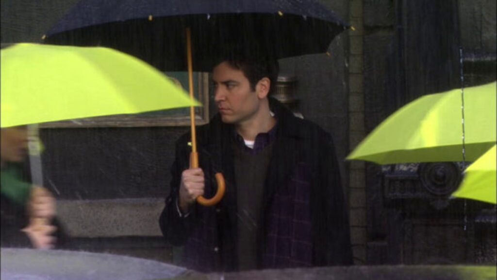 Una scena della 7x17 di How I Met Your Mother