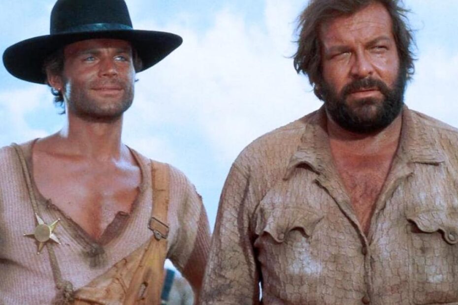 Terence Hill e Bud Spencer in una scena di Lo chiamavano Trinità...