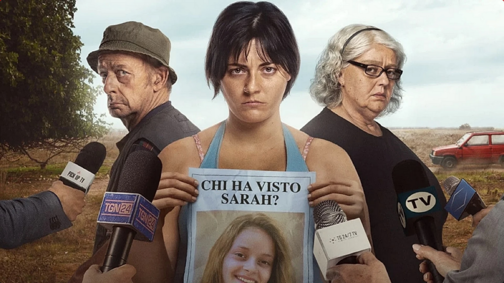 Giulia Perulli, Vanessa Scalera e Paolo De Vita in un'immagine di Qui non è Hollywood, tra le migliori miniserie del 2024