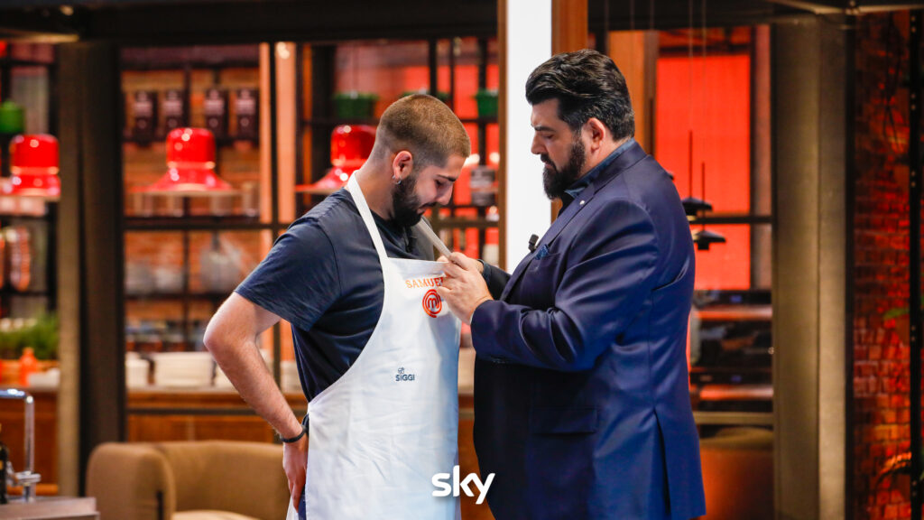 samuele prende la golden pin a MasterChef 14 - Immagini concesse da Sky Italia