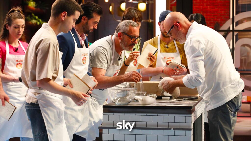 L'invention test della pizza fritta a MasterChef 14 - Immagini concesse da Sky Italia