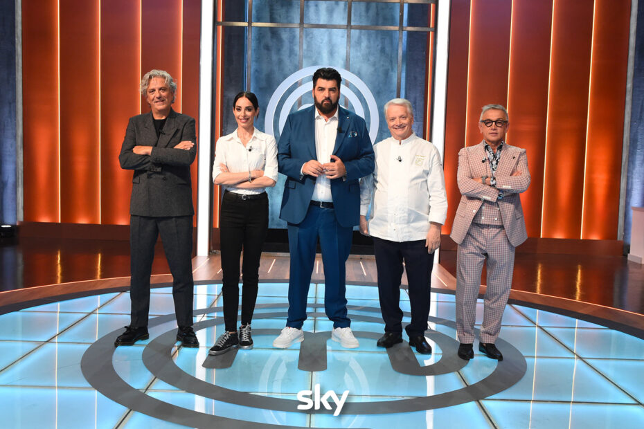 MasterChef 14 5a puntata con Iginio e Debora Massari - Immagini concesse da Sky Italia