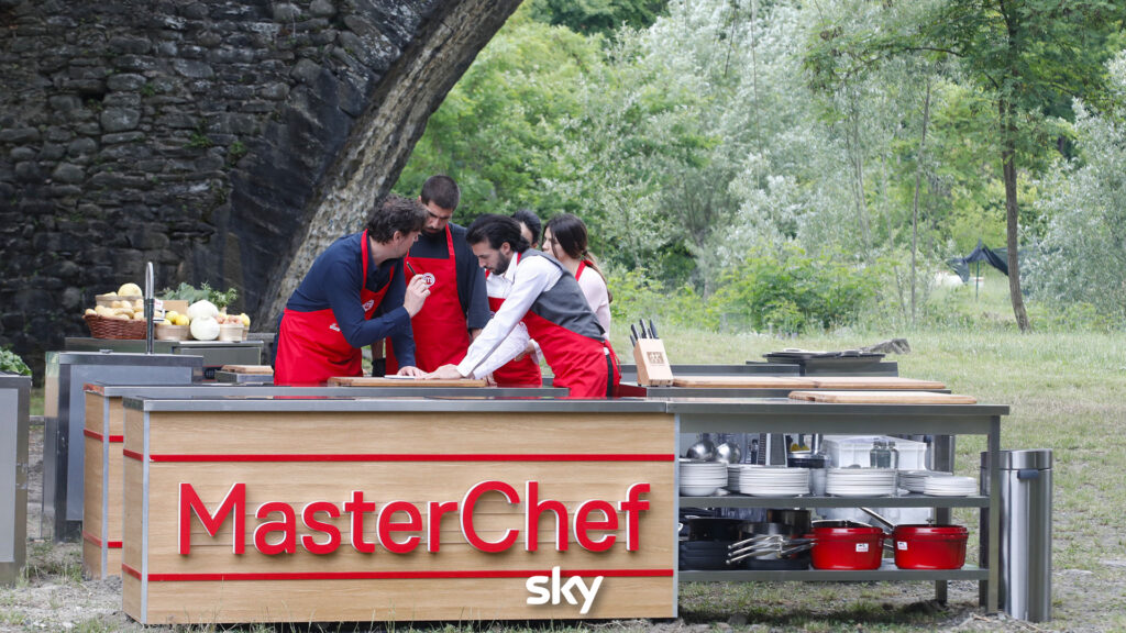 la brigata rossa a MasterChef 14 - Immagini concesse da Sky Italia