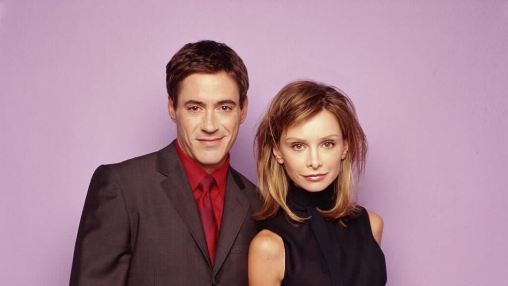 Robert Downey Jr nella foto promozionale di Ally McBeal 