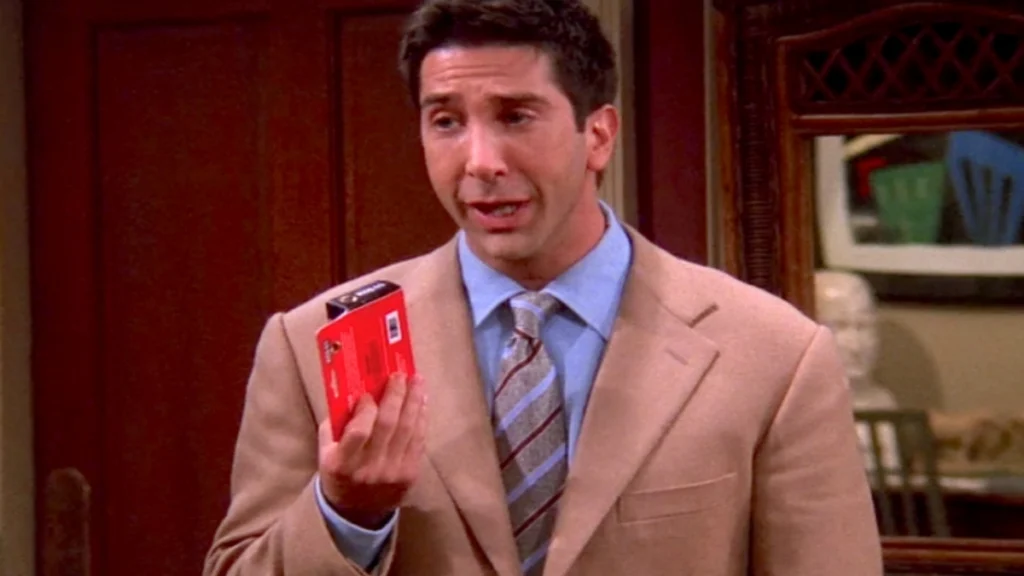 In foto Ross Geller, uno dei protagonisti di Friends