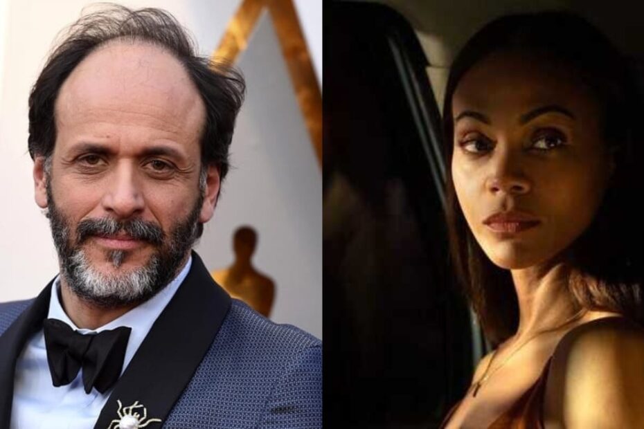 Luca Guadagnino e una scena di Emilia Perez