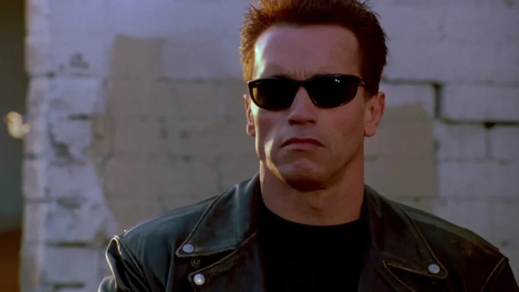 Terminator: Genisys nel 2015 con Arnold Schwarzenegger