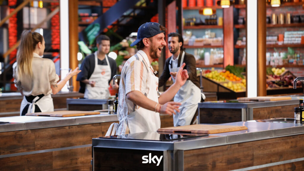 Claudio all'Invention Test di MasterChef 14 - Immagini concesse da Sky Italia