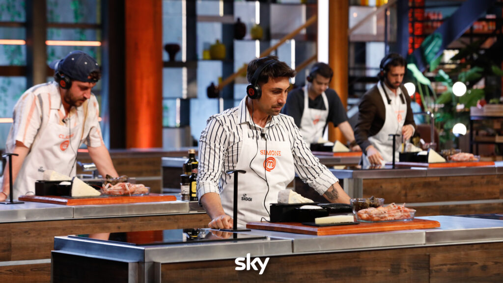 Simone alla Mystery Box di MasterChef 14 - Immagini concesse da Sky Italia