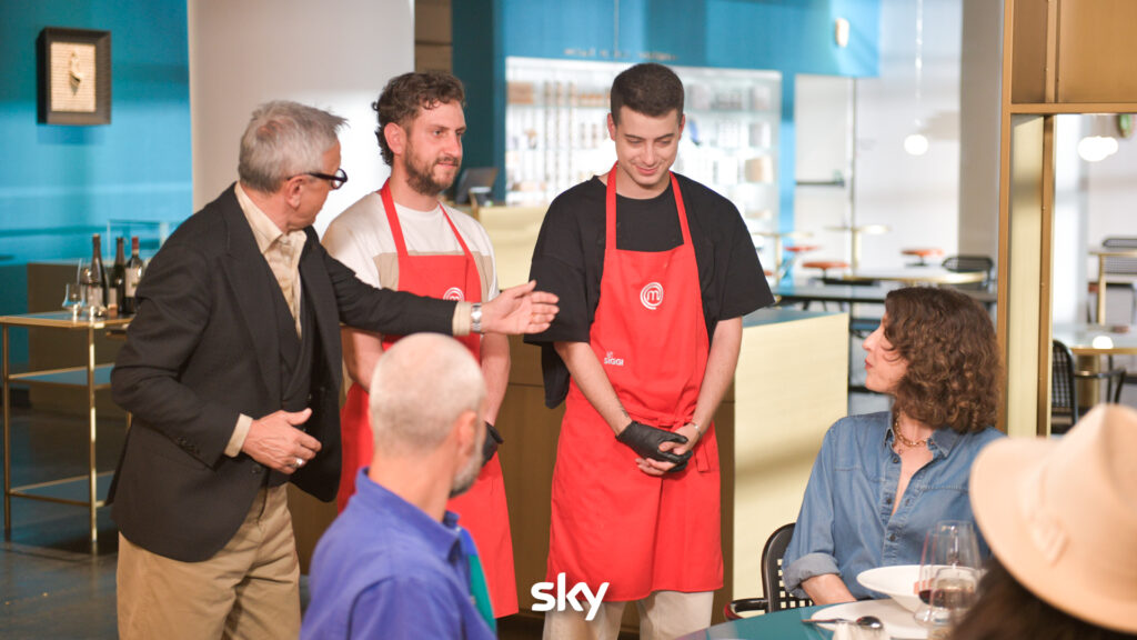 Claudio e Jack in esterna a MasterChef 14 - Imagini concesse da Sky Italia 