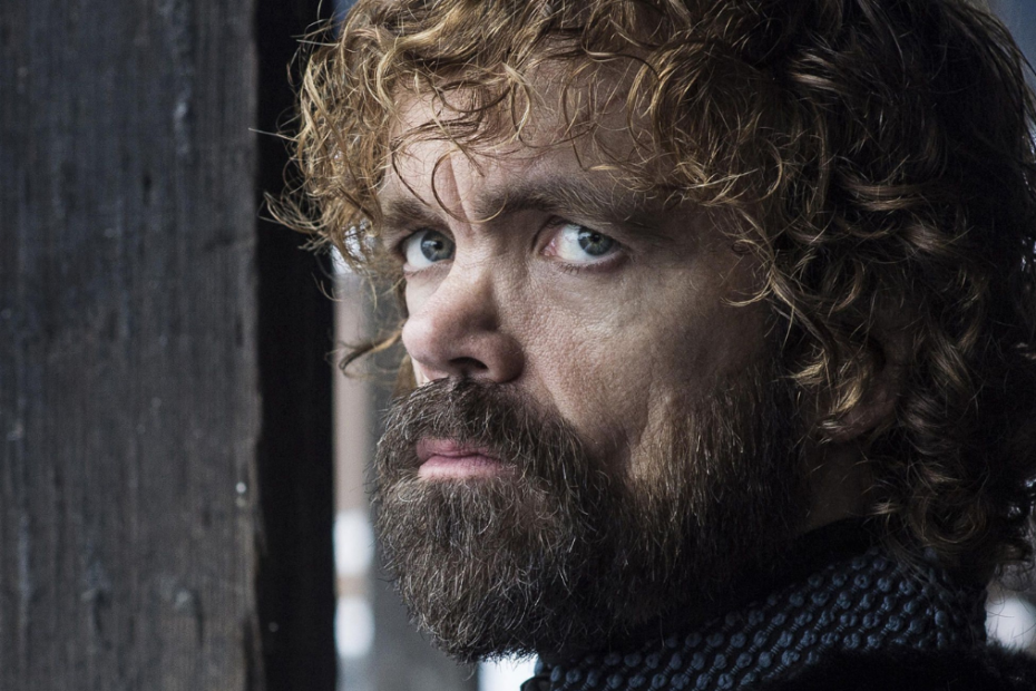 peter dinklage in una scena tratta da Game of Thrones