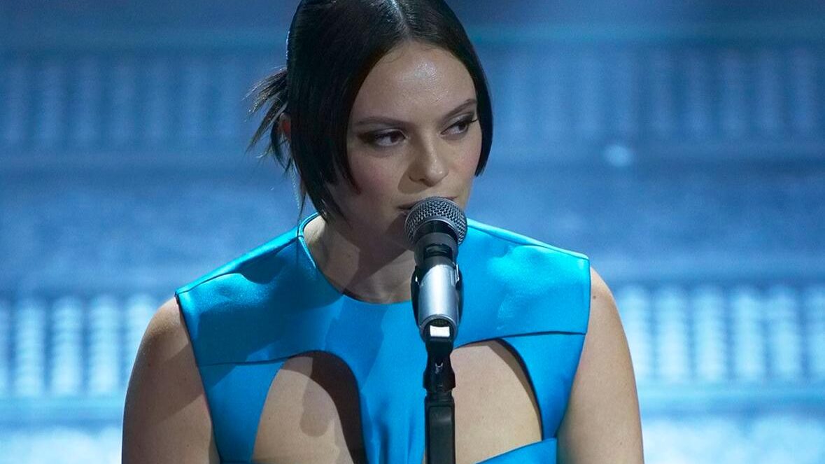 Francesca Michielin alla seconda serata di Sanremo 2025 - Credits: Rai Uno