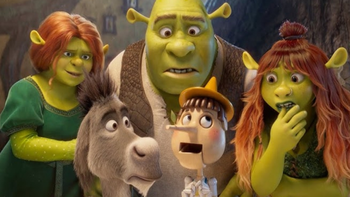 In foto una scena del teaser trailer di Shrek 5