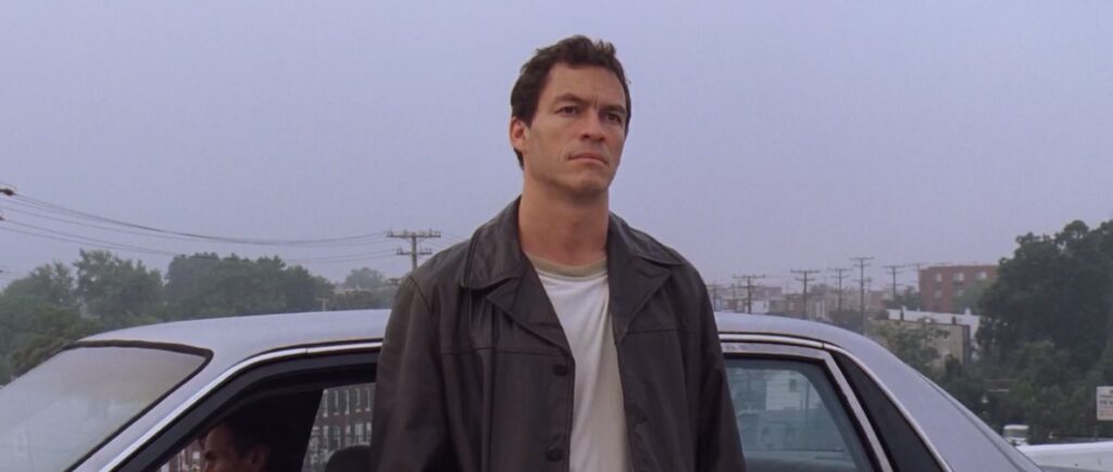 Dominic West in una scena di The Wire, tra le migliori Serie Tv da vedere