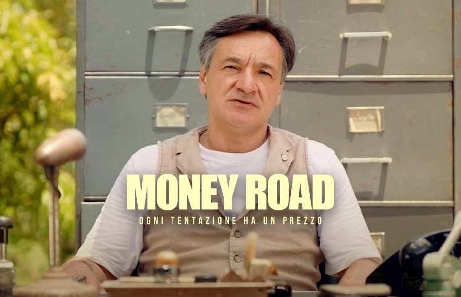 Money Road - Ogni tentazione ha un prezzo conduce Fabio Caressa - Immagini concesse da Sky Italia