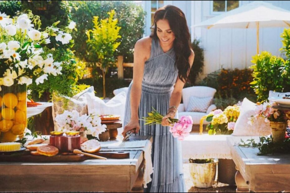 Meghan Markle nella sua serie tv With Love, Meghan