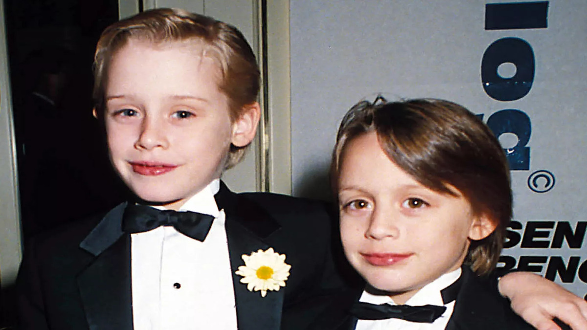 I fratelli Macauley e Kieran Culkin nel 1991