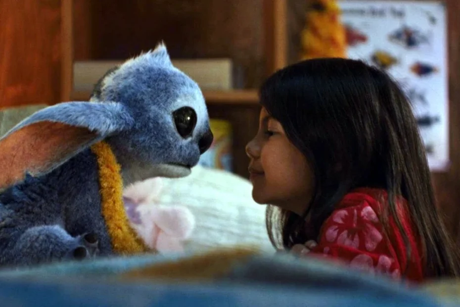 Una immagine del trailer ufficiale del live-action di Lilo e Stitch